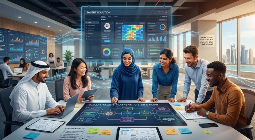 Talent solutions team